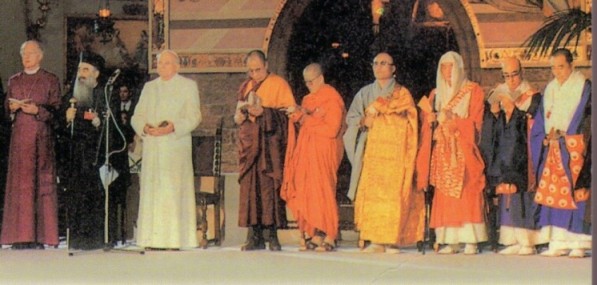 interreligiös bön i assisi 1986